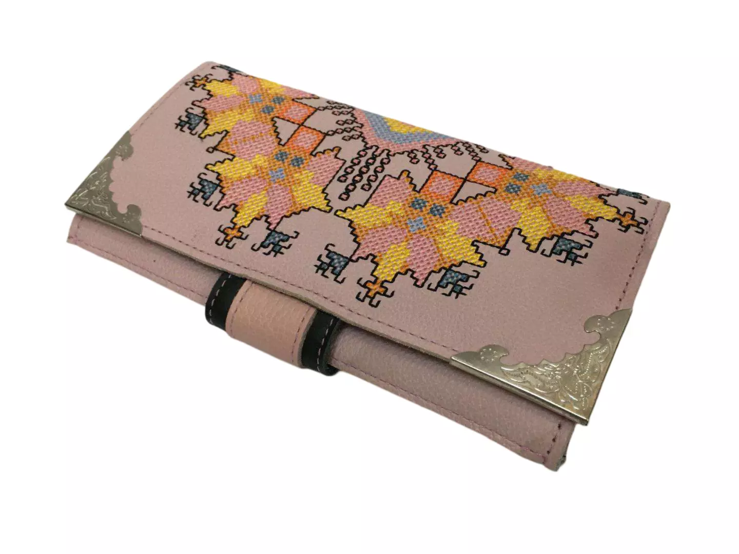 Ladies_Wallet_Embroidery_Leather_Milona_2
