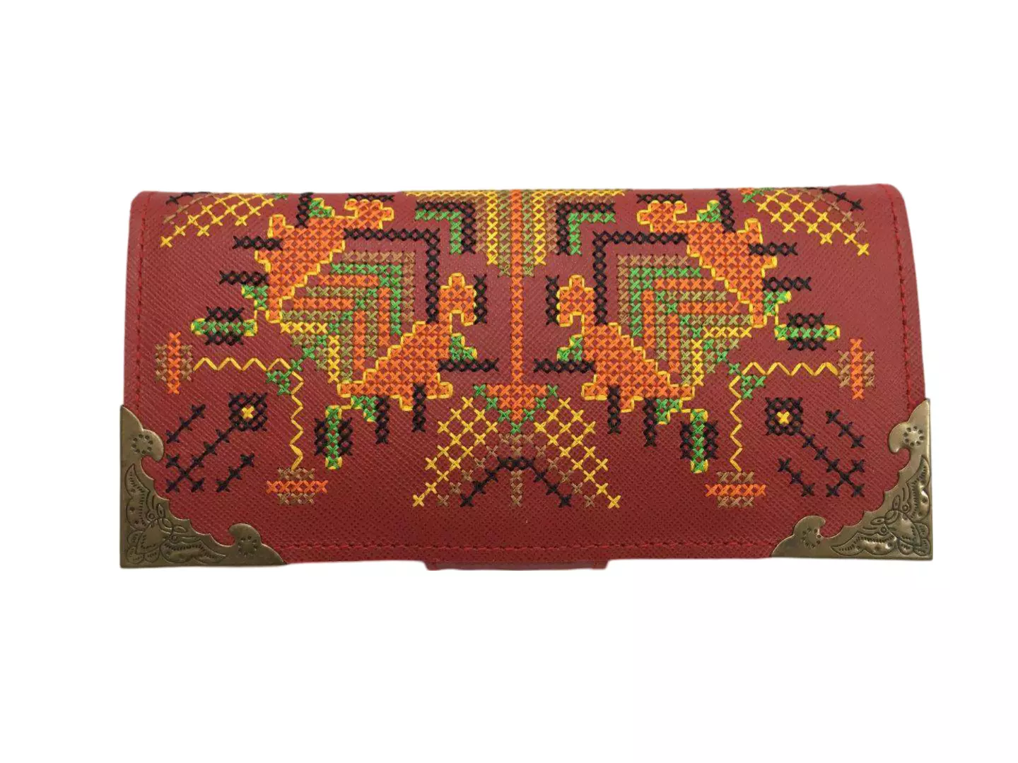Ladies_Wallet_Embroidery_Leather_Sima_1