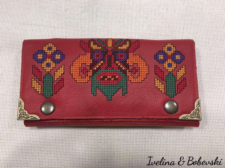 Ladies_wallet_genuine_leather_embroidery_Kuker_III_by_Ivelina_1