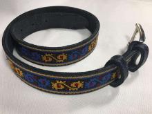 I&B Belt with embroidery 'Bayan'