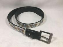 I&B Belt with embroidery 'Sabin'