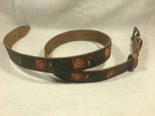 I&B Belt with embroidery 'Telerig'