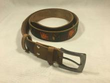 I&B Belt with embroidery 'Telerig'