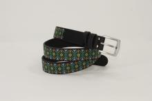 Belt with embroidery 'Sever' I