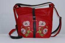 Handtaschen-Rucksack 'Mohnblumen' I