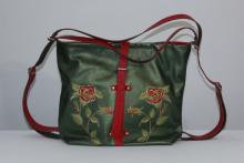Backpack-Handbag 'Roses' I