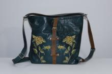 Backpack-Handbag 'Roses' II