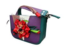 Shoulder bag 'Floral Motif' III