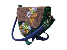Saddle bag 'Flowers'