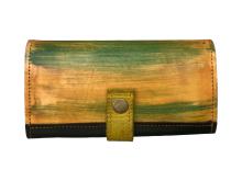 I&B Engraved ladies wallet 'Orchid'