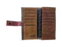 I&B Engraved ladies wallet 'Orchid' II