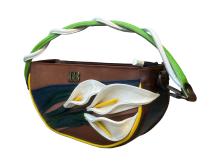 Shoulder bag 'Floral Motif' VII