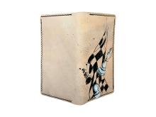 I&B Hand-painted wallet 'Chess'