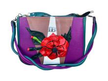 I&B Sac bandoulière 'Coquelicots' II